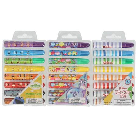 Licensed Marker Assortment 8ct