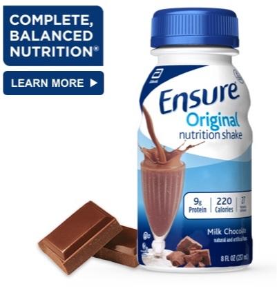 Ensure Nutrition Milk Choc 8oz