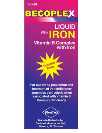 Becoplex Liquid With Iron