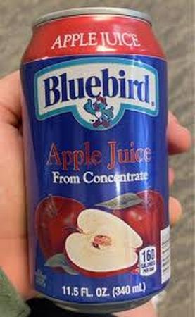 Bluebird 11.5oz Can Apple